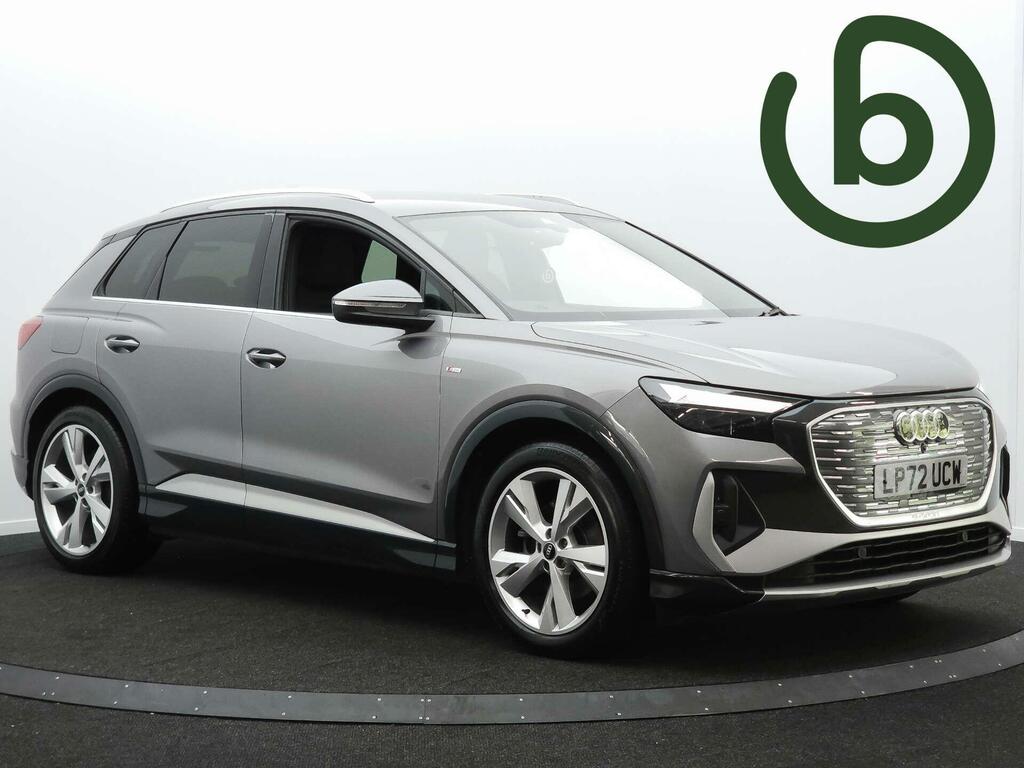 Audi Q4 E Tron S Line Grey