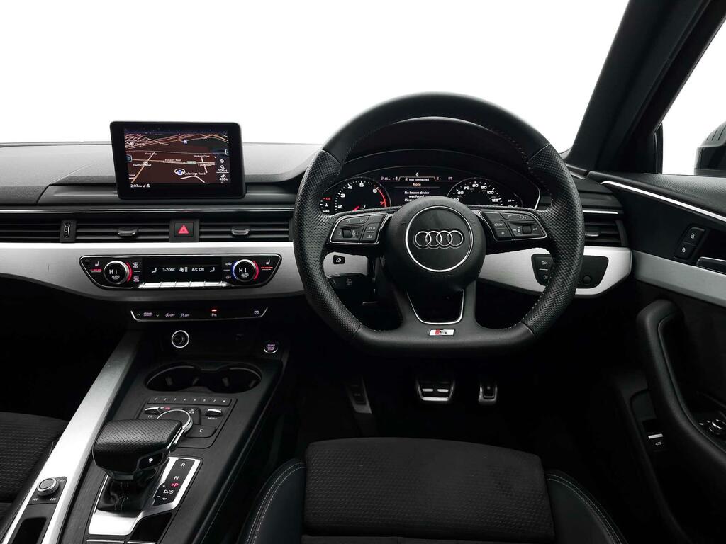 Audi A4 S Line Black #3