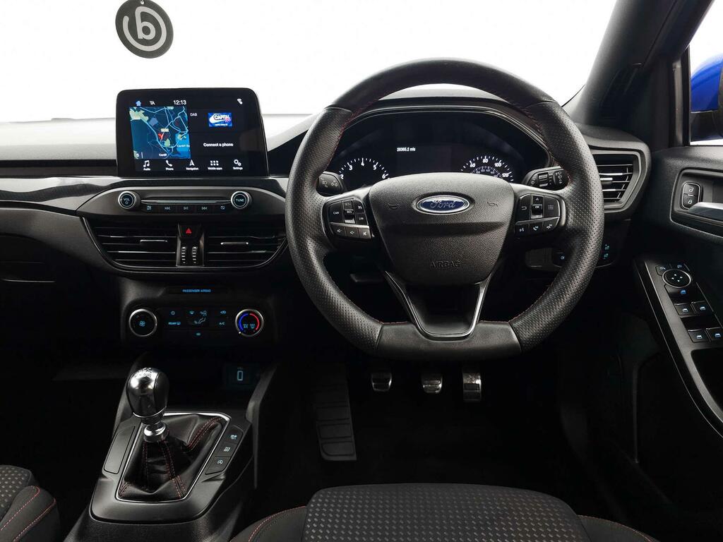Ford Focus 1.0T Ecoboost St-line Euro 6 Ss CA69DCF Blue #3
