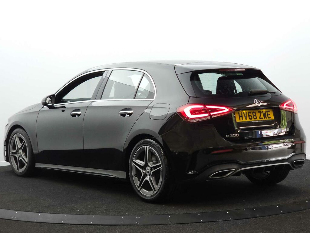 Mercedes-Benz A Class 1.3 A200 Amg Line Premium 7G-dct Euro 6 Ss HV68ZWE Black #2
