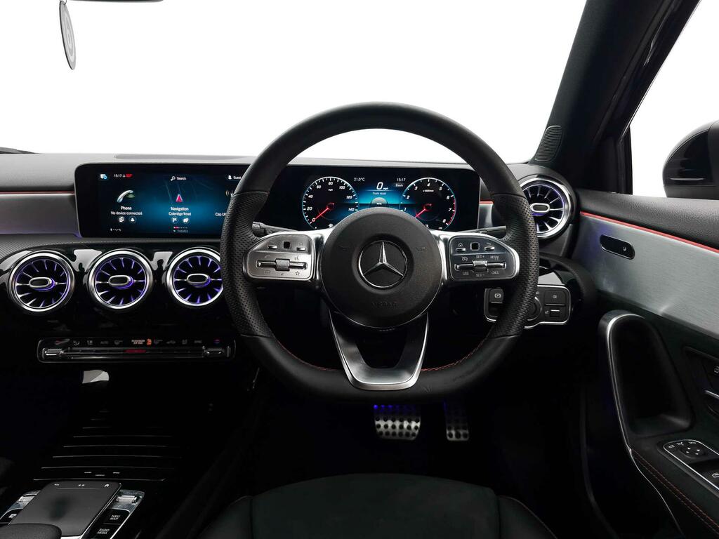 Mercedes-Benz A Class 1.3 A200 Amg Line Premium 7G-dct Euro 6 Ss HV68ZWE Black #3