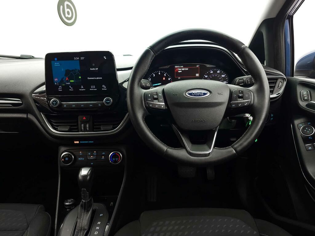 Ford Fiesta 1.0T Ecoboost Zetec Euro 6 Ss CK68CWG Blue #3