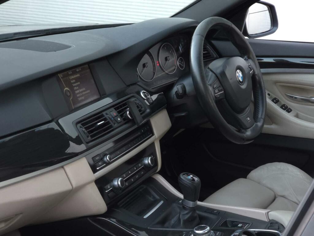 BMW 5 Series 2.0 520D M Sport 181 Bhp Black #20