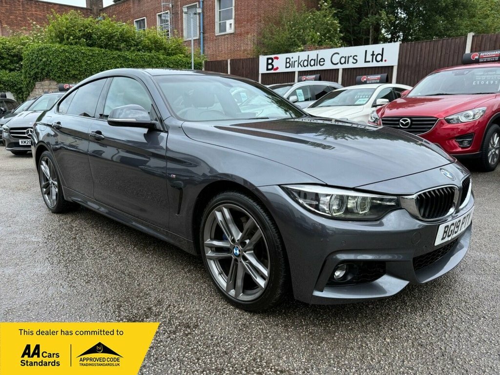 BMW 4 Series Gran Coupe 2L M Sport Grey