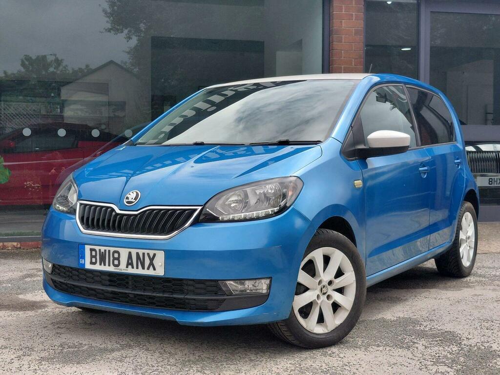 Skoda Citigo Hatchback 1.0 Mpi Colour Edition Euro 6 2018 Blue #2