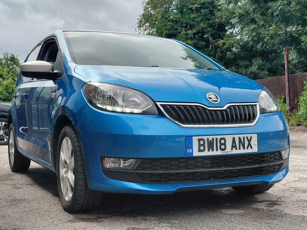 Skoda Citigo Hatchback 1.0 Mpi Colour Edition Euro 6 2018 Blue #6