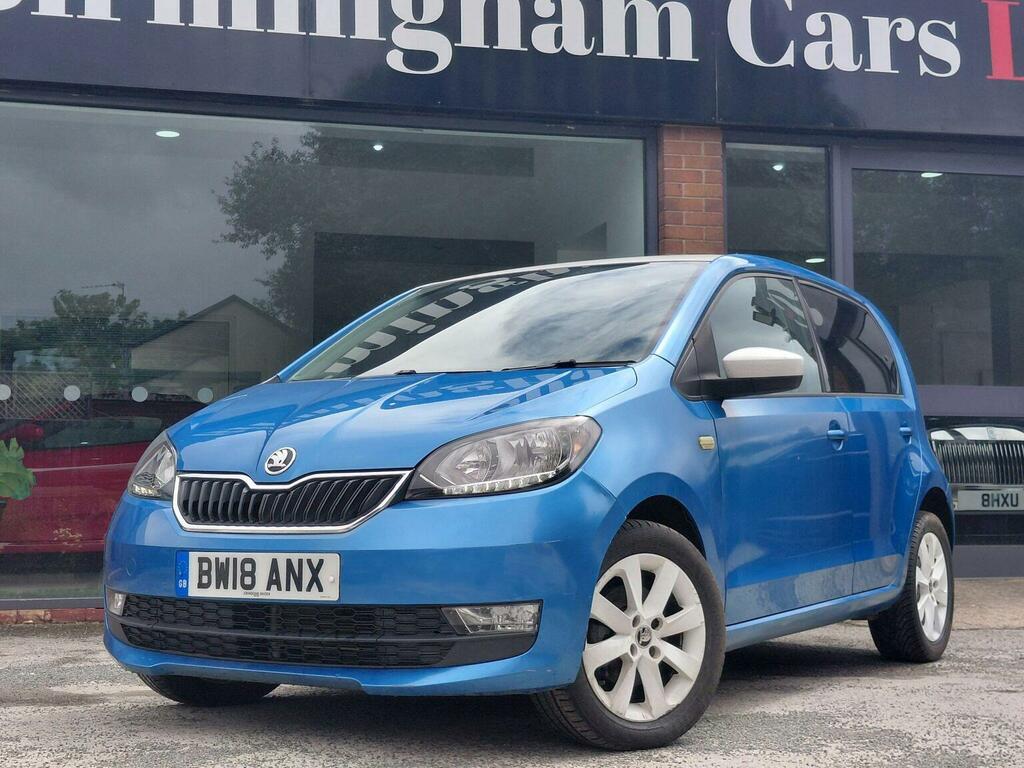 Skoda Citigo Hatchback 1.0 Mpi Colour Edition Euro 6 2018 Blue