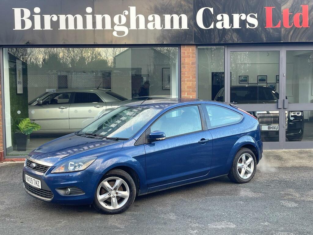 Ford Focus Hatchback 1.6 Zetec S 200909 NX09TMZ Blue