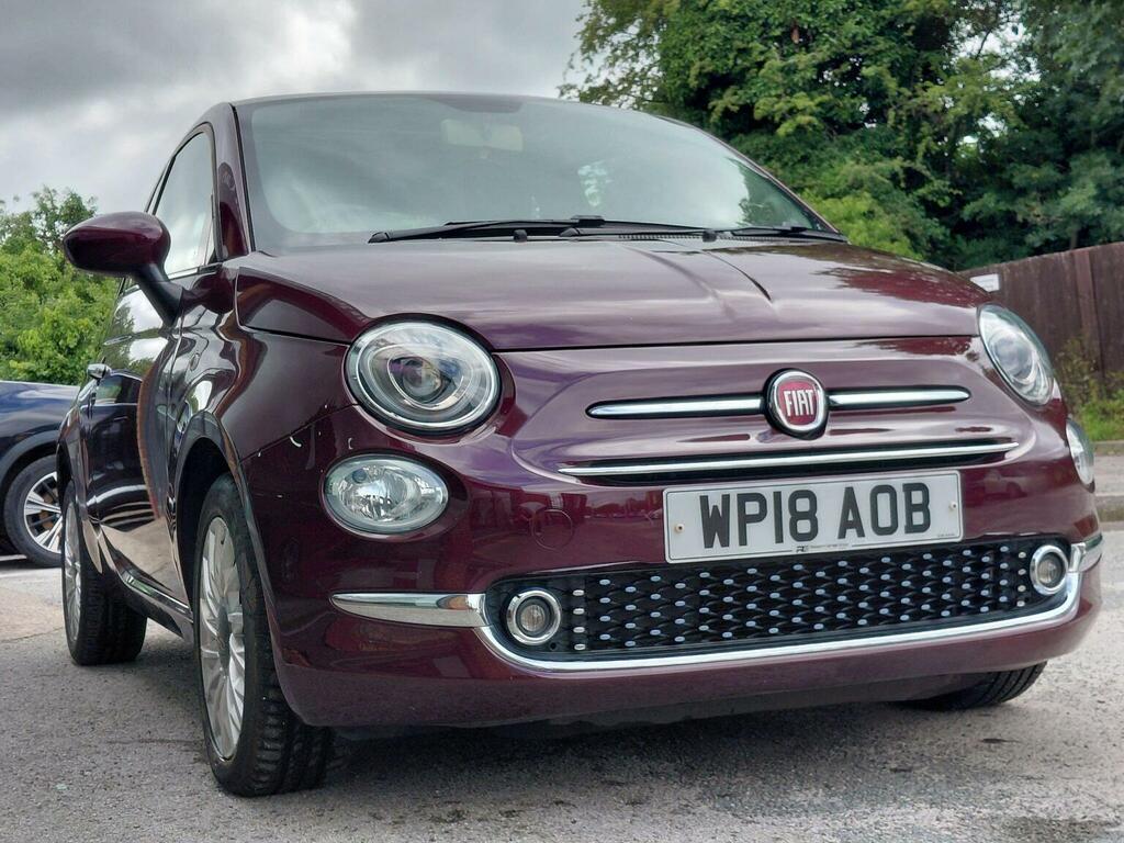 Fiat 500 Hatchback 1.2 Lounge Euro 6 Ss 201818 WP18AOB Red #4
