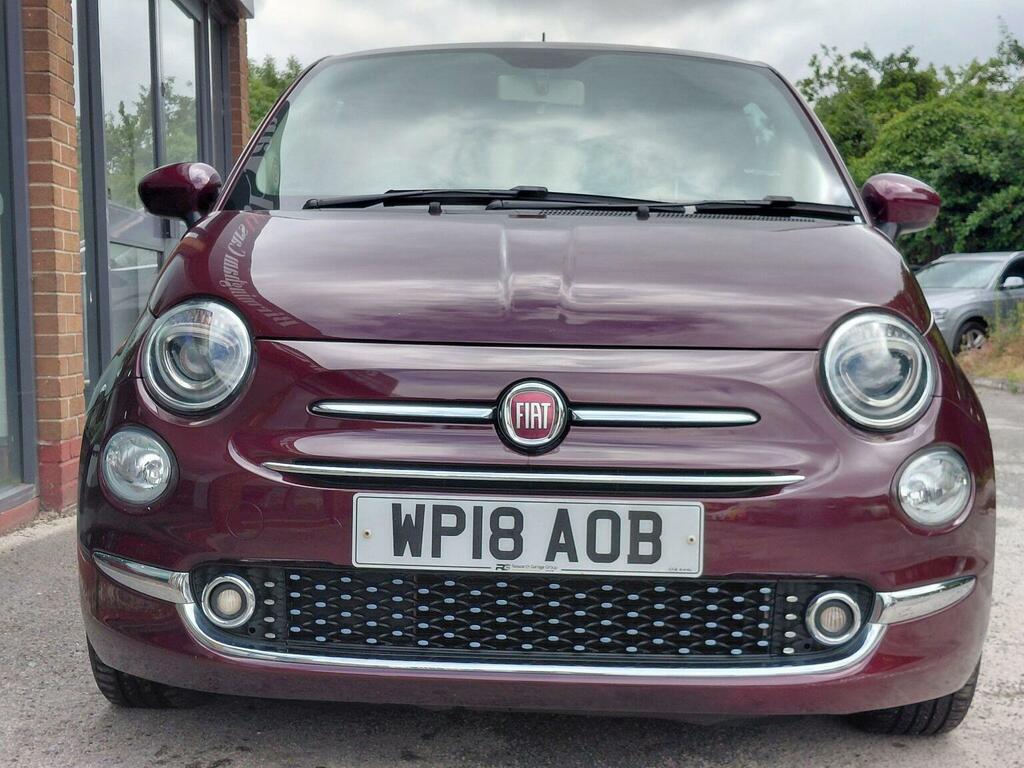 Fiat 500 Hatchback 1.2 Lounge Euro 6 Ss 201818 WP18AOB Red #5