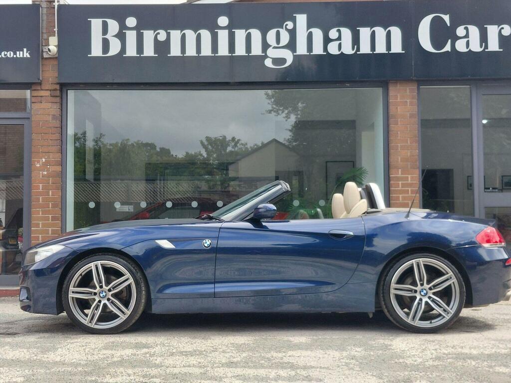 BMW Z4 Convertible 2.5 23I M Sport Highline Edition Sdriv CE61BYO Blue #4