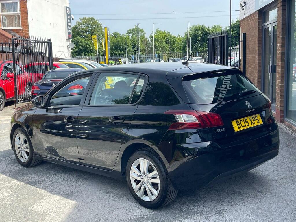 Peugeot 308 Hatchback 1.2 Puretech Active Euro 6 Ss 20 BC15XPS Black #3