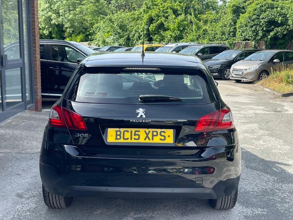 Peugeot 308 Hatchback 1.2 Puretech Active Euro 6 Ss 20 BC15XPS Black #5