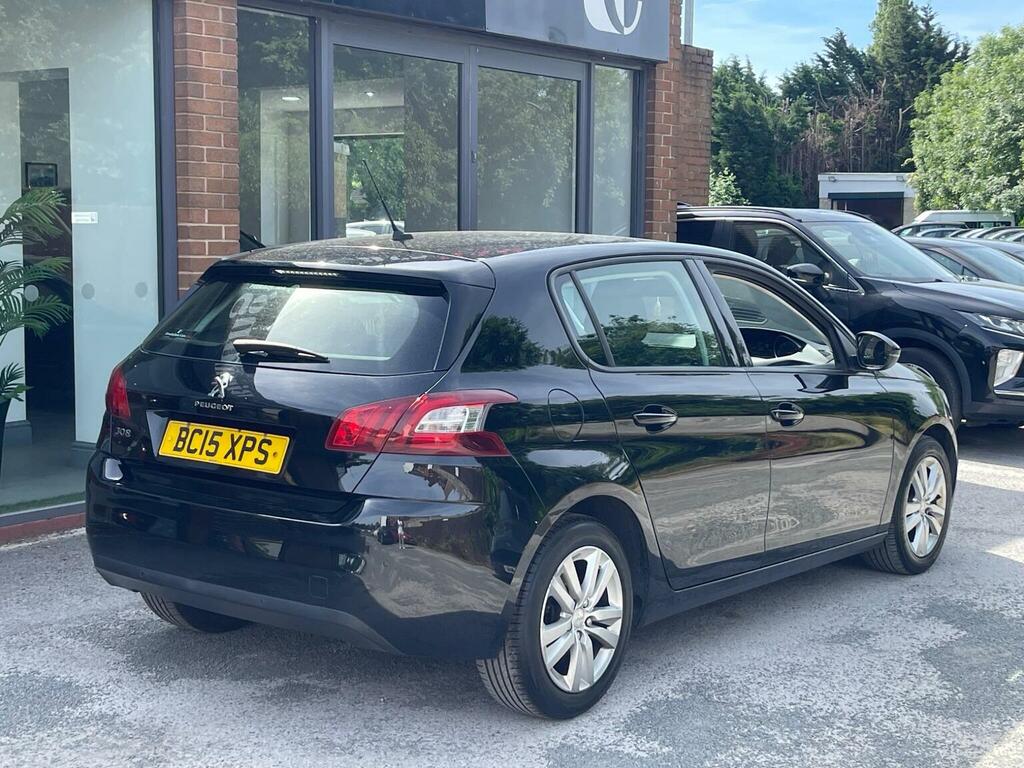 Peugeot 308 Hatchback 1.2 Puretech Active Euro 6 Ss 20 BC15XPS Black #6