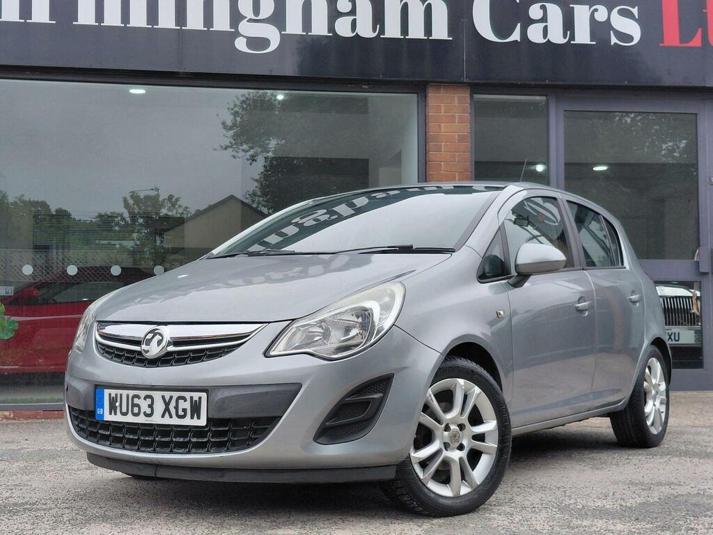 Vauxhall Corsa Hatchback 1.2I Ecoflex 16V Exclusiv Euro 5 Ss 5 Silver