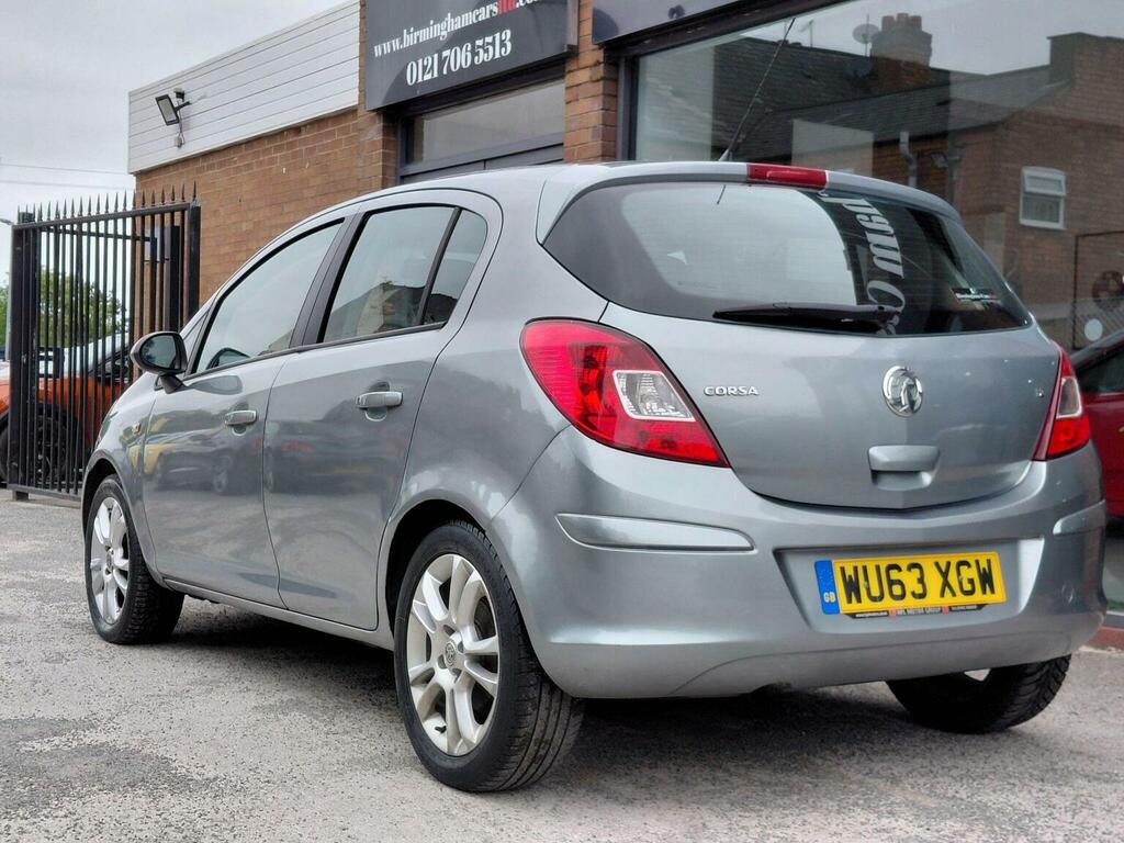 Vauxhall Corsa Hatchback 1.2I Ecoflex 16V Exclusiv Euro 5 Ss 5 WU63XGW Silver #5