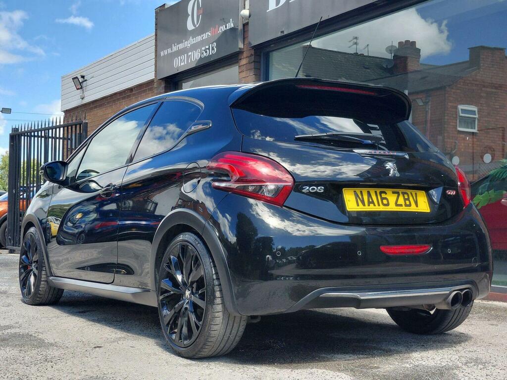 Peugeot 208 Hatchback 1.6 Thp Gti By Peugeot Sport Euro 6 Ss NA16ZBV Black #5