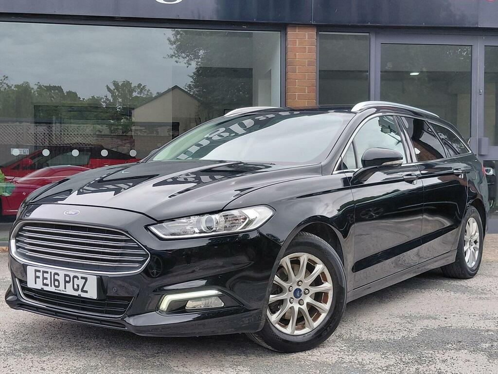 Ford Mondeo Estate 2.0 Tdci Titanium Powershift Euro 6 Ss 5 FE16PGZ Black #2