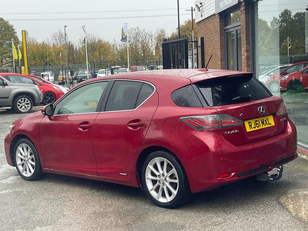Lexus CT 1.8 200H Se-l Cvt Euro 5 Ss Red #5