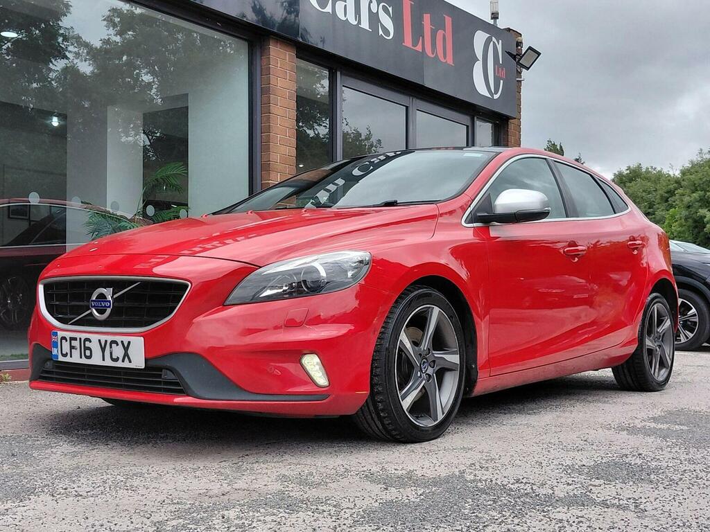 Volvo V40 2.0 D2 R-design Lux Nav Euro 6 Ss Red #6