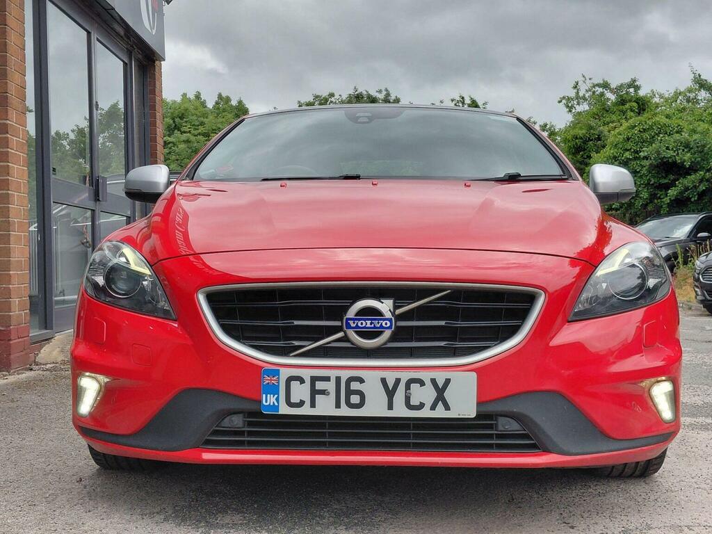 Volvo V40 2.0 D2 R-design Lux Nav Euro 6 Ss Red #5