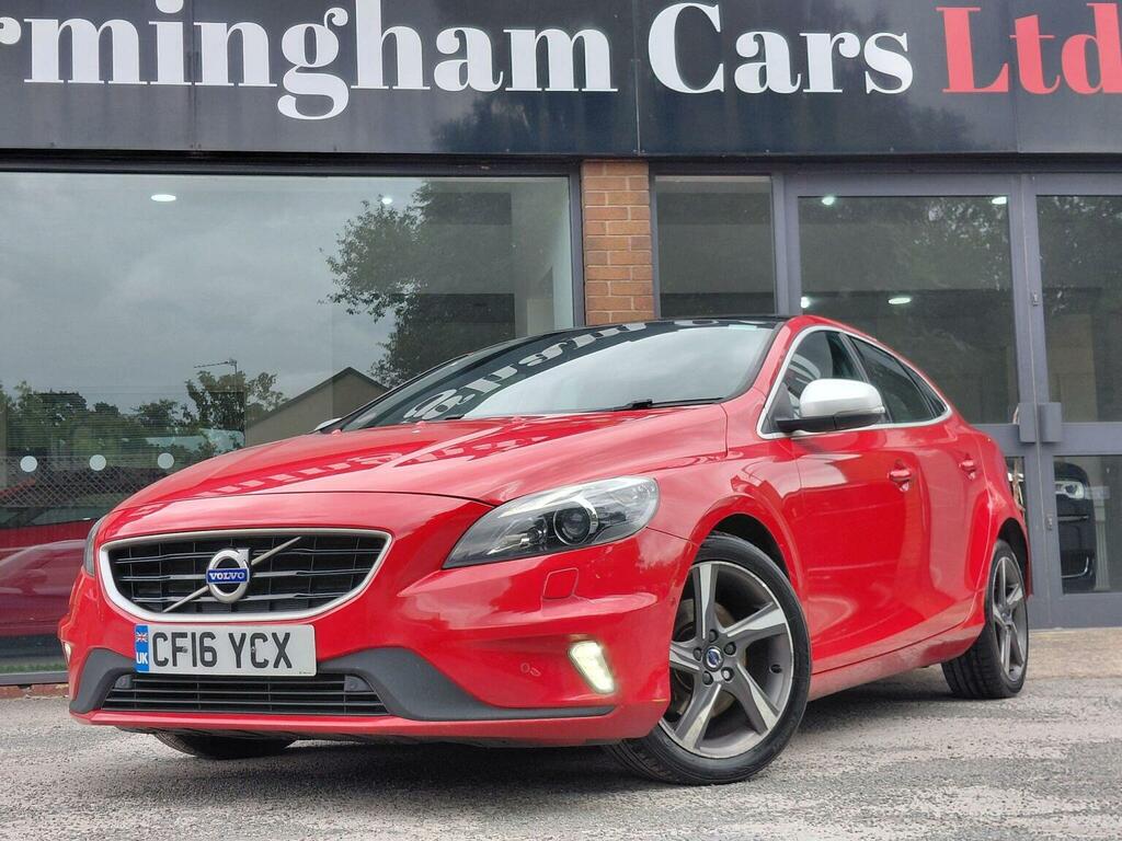Volvo V40 2.0 D2 R-design Lux Nav Euro 6 Ss Red
