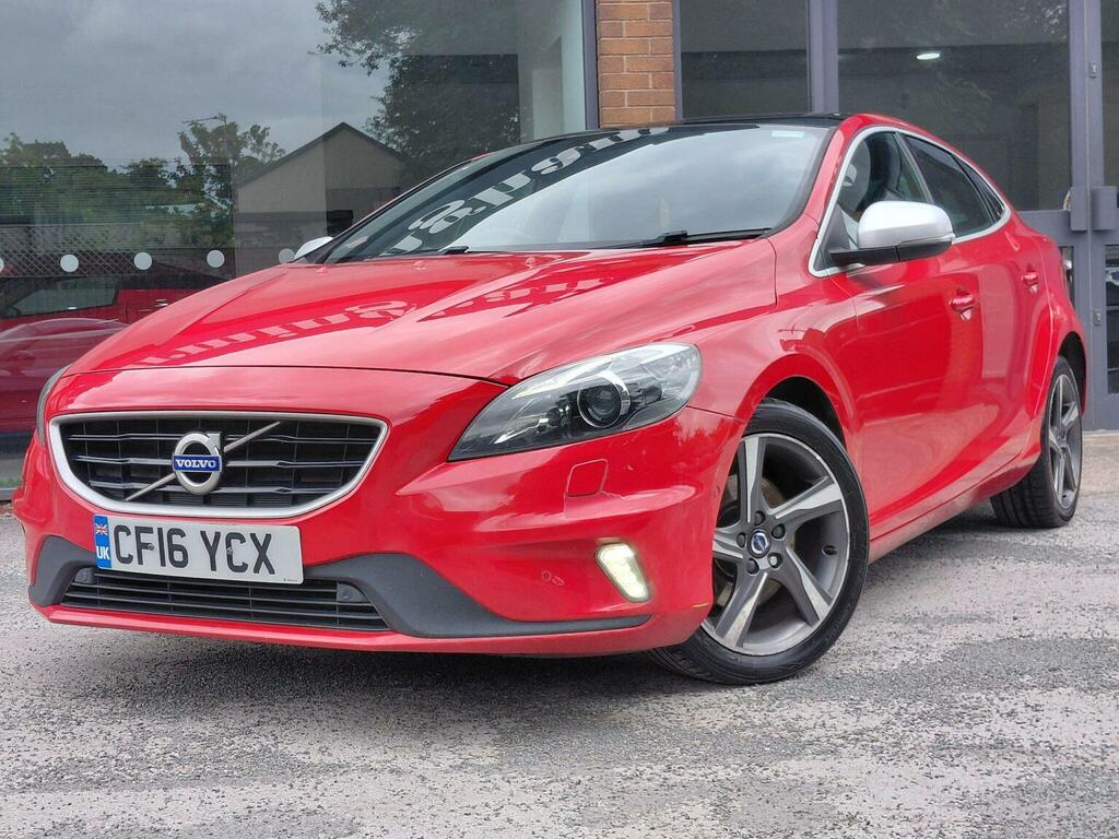 Volvo V40 2.0 D2 R-design Lux Nav Euro 6 Ss Red #3
