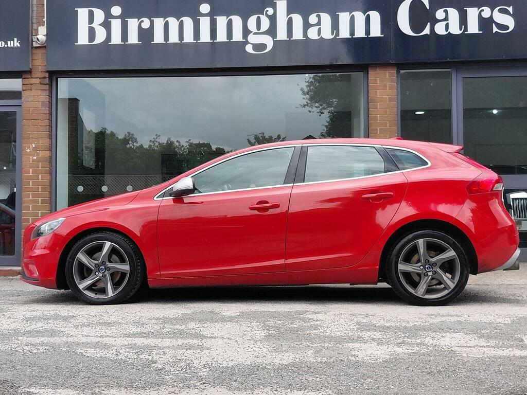 Volvo V40 2.0 D2 R-design Lux Nav Euro 6 Ss Red #4