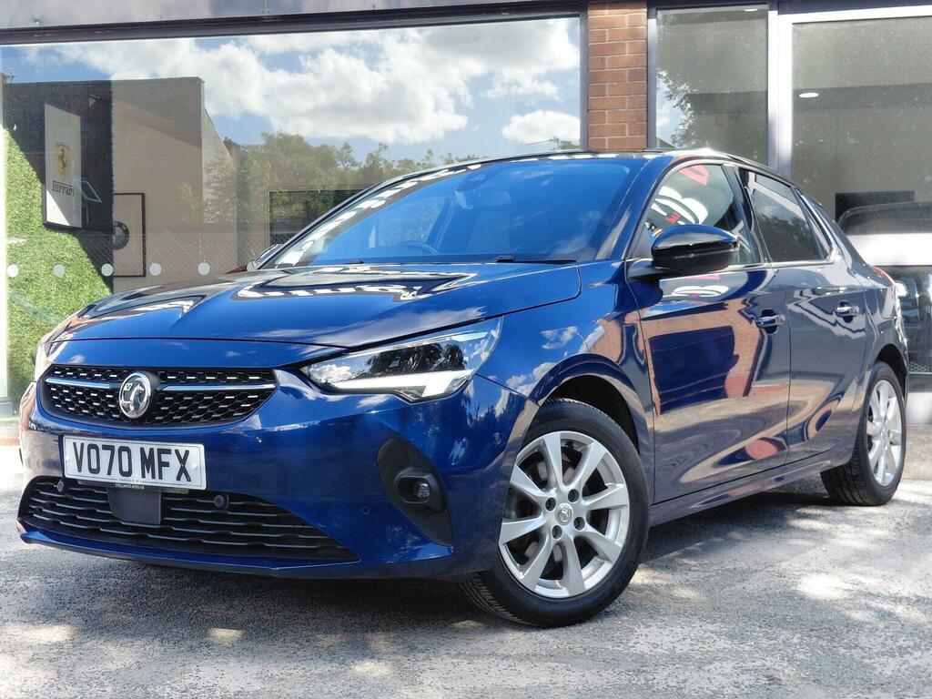 Vauxhall Corsa Hatchback 1.2 Turbo Elite Nav Euro 6 Ss 20 VO70MFX Blue #2