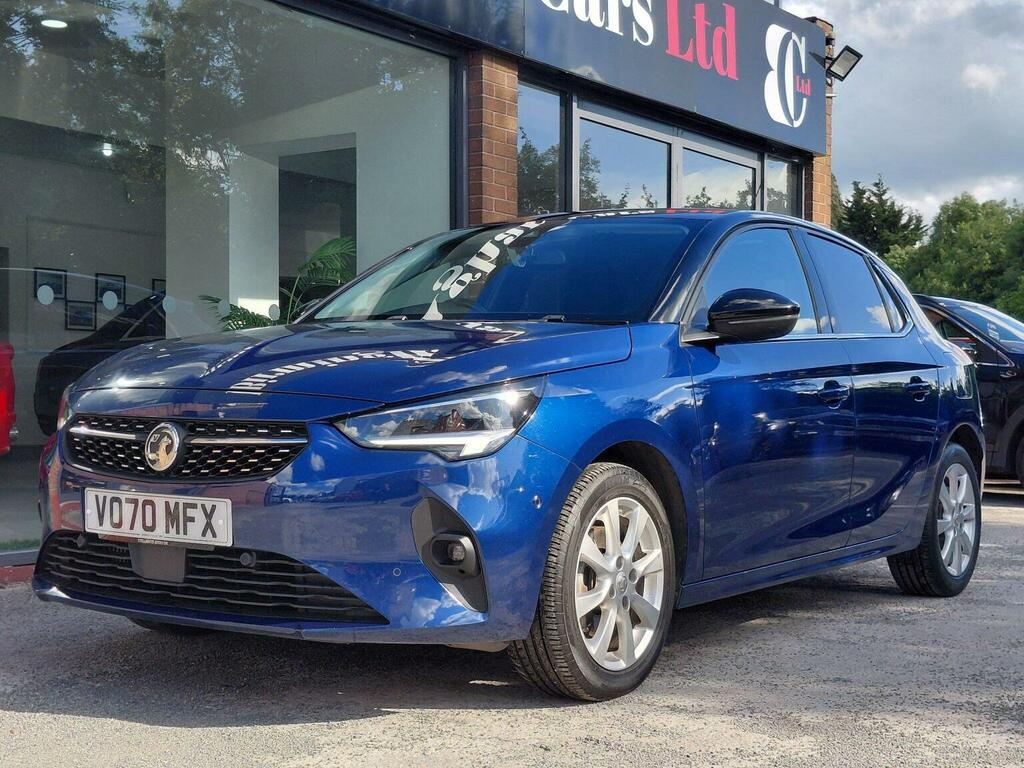 Vauxhall Corsa Hatchback 1.2 Turbo Elite Nav Euro 6 Ss 20 VO70MFX Blue #3