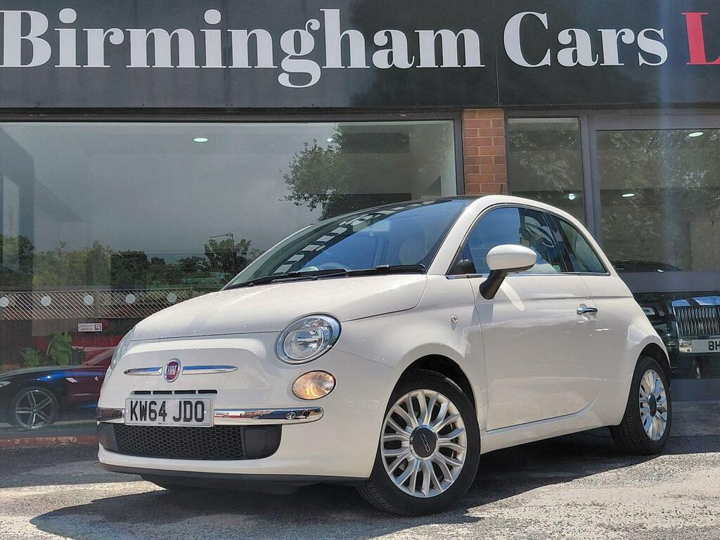 Fiat 500 1.2 Lounge Euro 6 Ss White