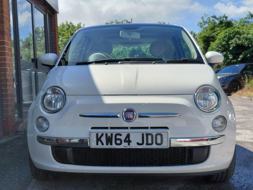 Fiat 500 1.2 Lounge Euro 6 Ss White #5