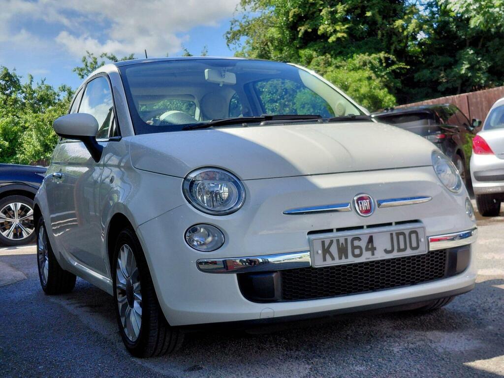 Fiat 500 1.2 Lounge Euro 6 Ss White #4
