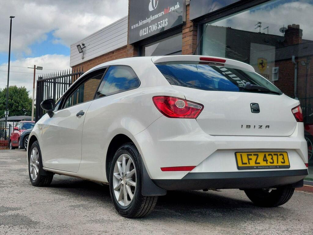 Seat Ibiza 1.2 S Sport Coupe Euro 5 Ac White #5