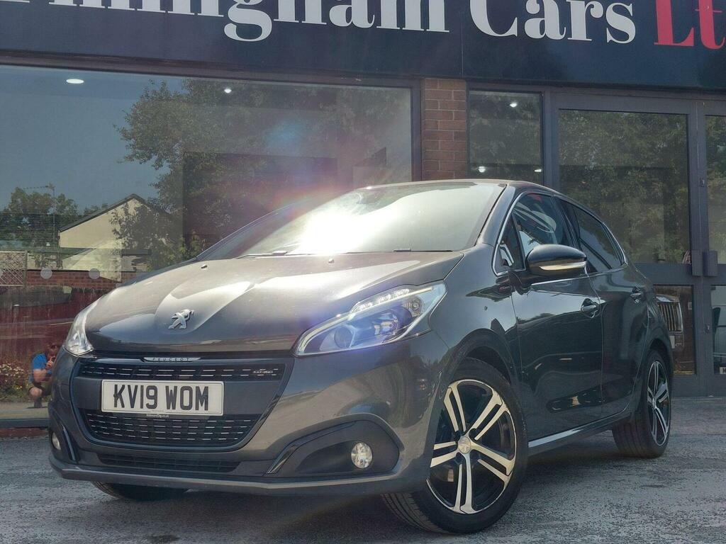 Peugeot 208 Hatchback 1.2 Puretech Gpf Gt Line Euro 6 Ss Grey