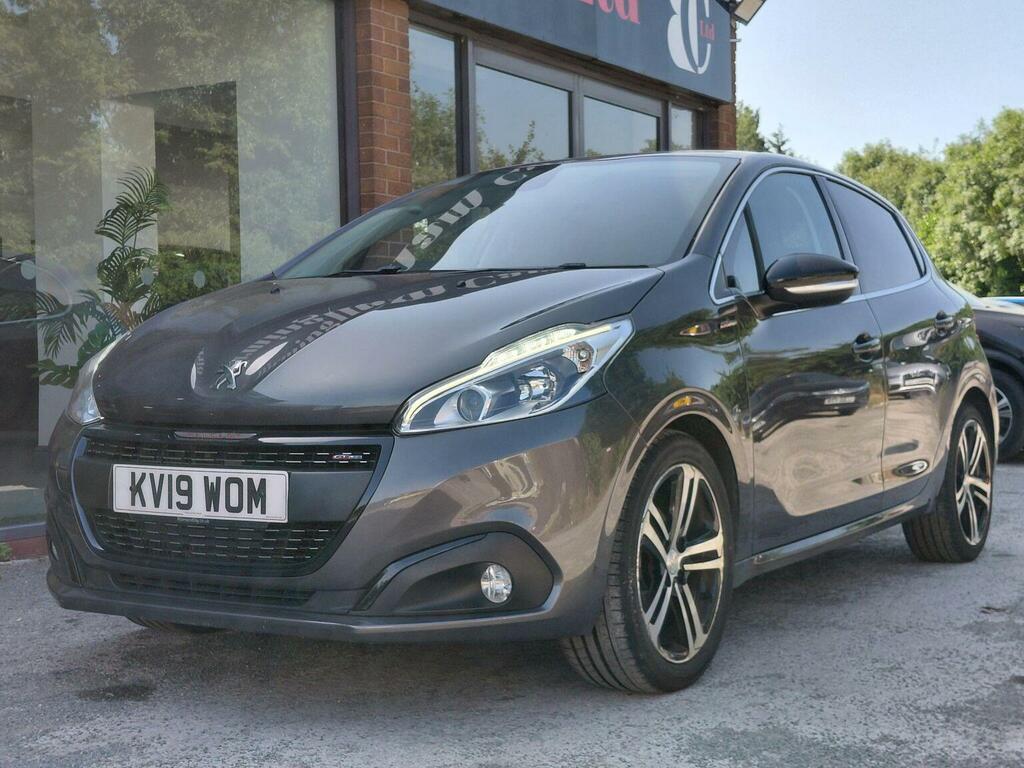 Peugeot 208 Hatchback 1.2 Puretech Gpf Gt Line Euro 6 Ss Grey #2