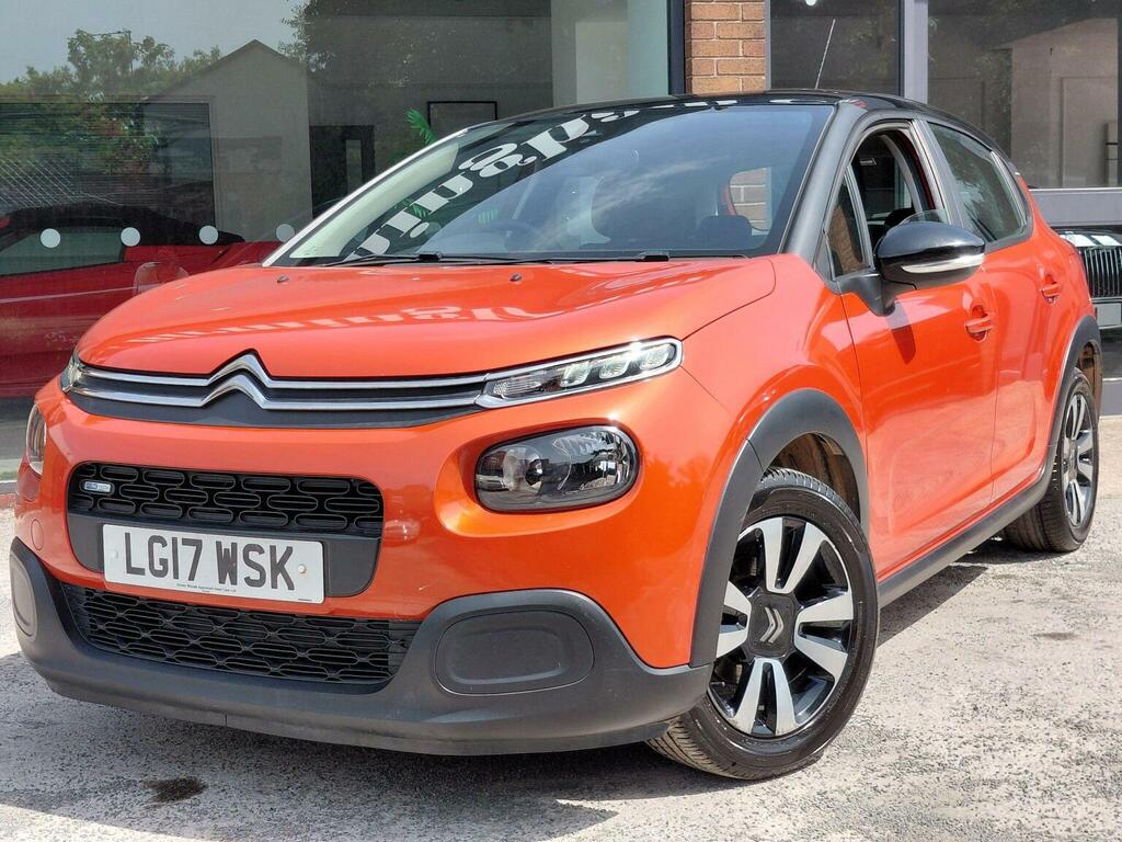 Citroen C3 Hatchback 1.2 Puretech Feel Euro 6 201717 Orange #2