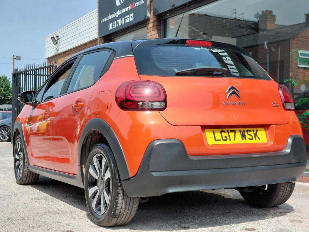 Citroen C3 Hatchback 1.2 Puretech Feel Euro 6 201717 Orange #6
