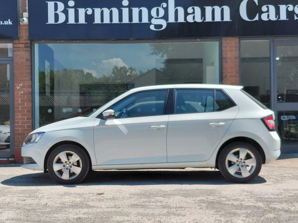 Skoda Fabia 1.2 Tsi Se Euro 6 Ss White #3