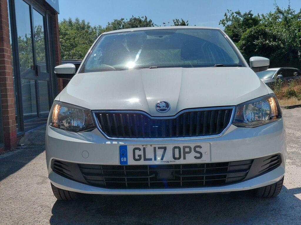 Skoda Fabia 1.2 Tsi Se Euro 6 Ss White #5