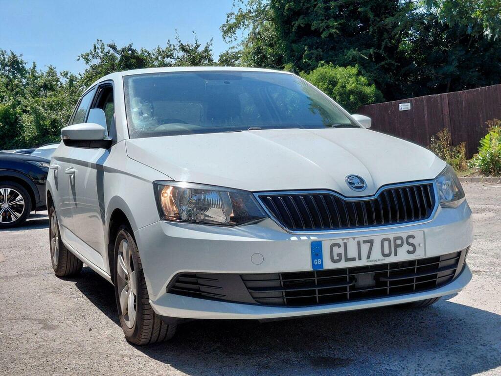 Skoda Fabia 1.2 Tsi Se Euro 6 Ss White #2