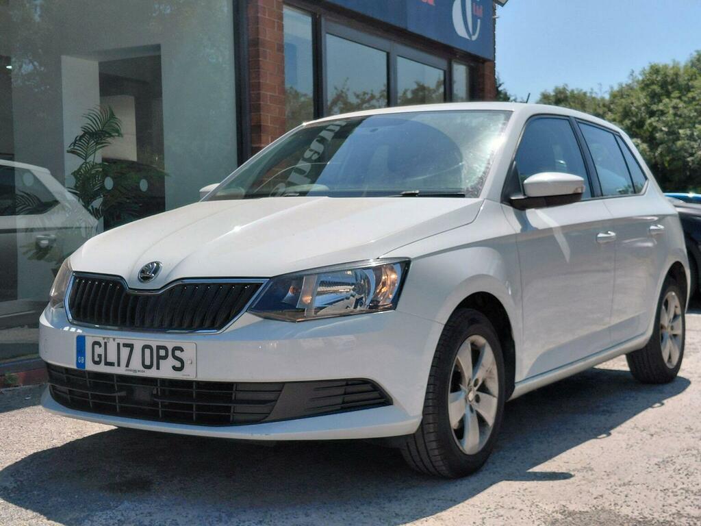 Skoda Fabia 1.2 Tsi Se Euro 6 Ss White #6