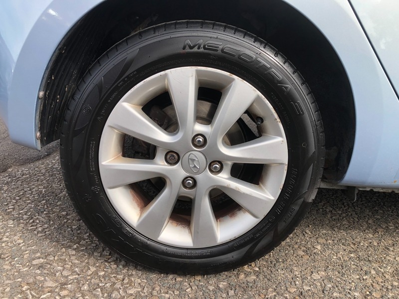 Hyundai I20 Blue #7