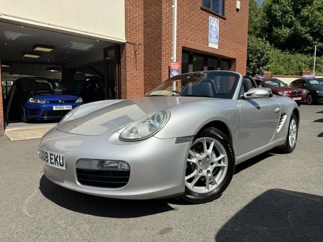 Porsche Boxster 2.7 987 Convertible Silver