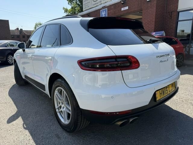 Porsche Macan 3.0 V6 S Suv HW15LJX White #4