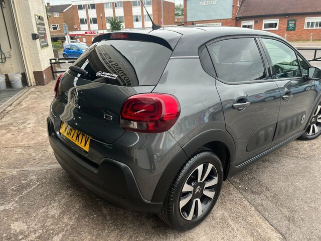 Citroen C3 1.2 Puretech Flair Hatchback VO17KTV Grey #4