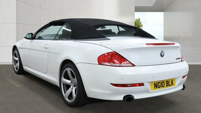BMW 6 Series 4.8 650I V8 Sport White #3