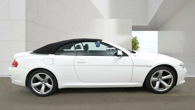 BMW 6 Series 4.8 650I V8 Sport White #5