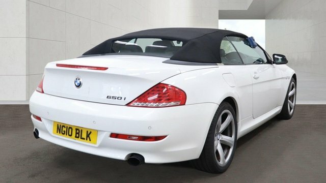BMW 6 Series 4.8 650I V8 Sport White #4