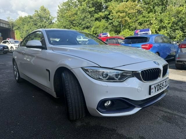 BMW 4 Series Gran Coupe 2.0 420D Sport Coupe White #2